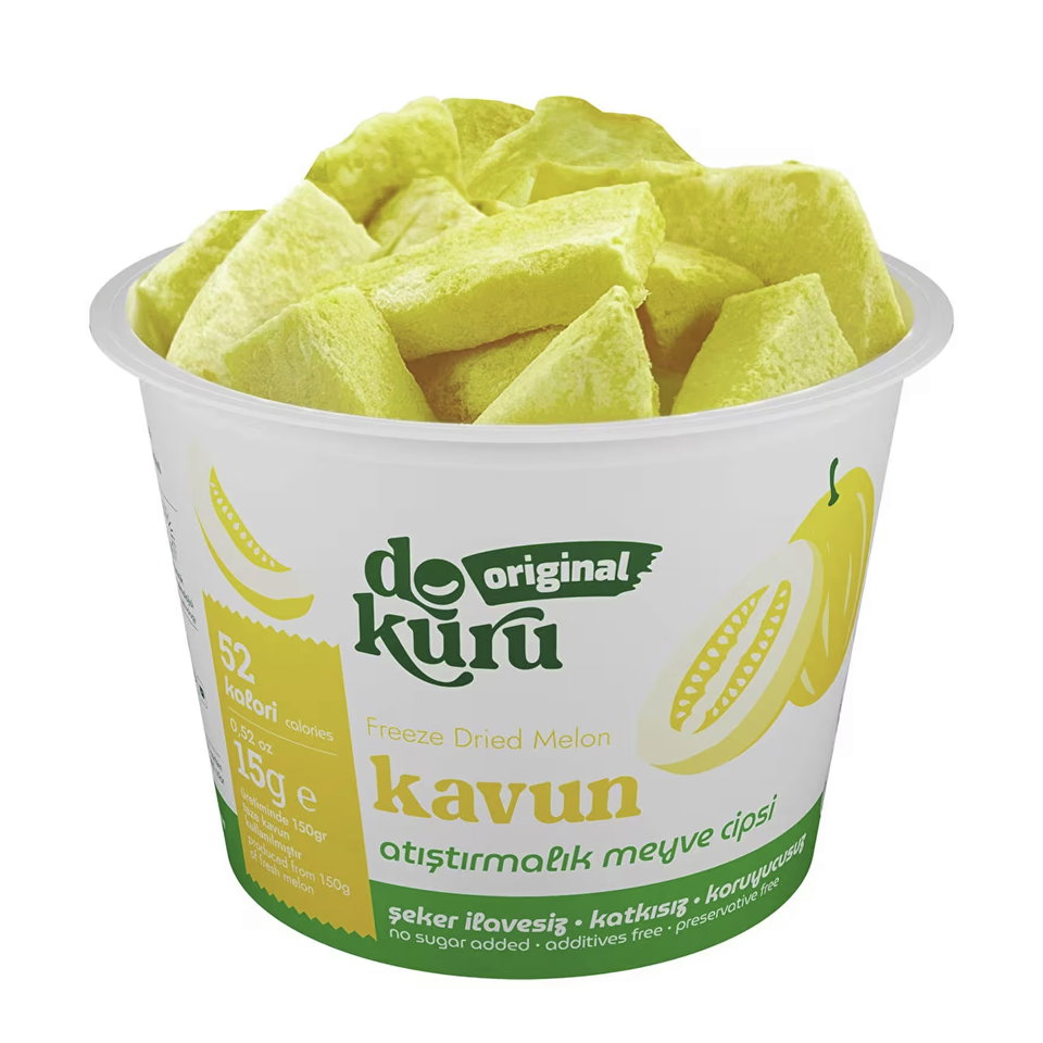 DOKURU KAVUN 15 GR ATIŞTIRMALIK MEYVE CİPS