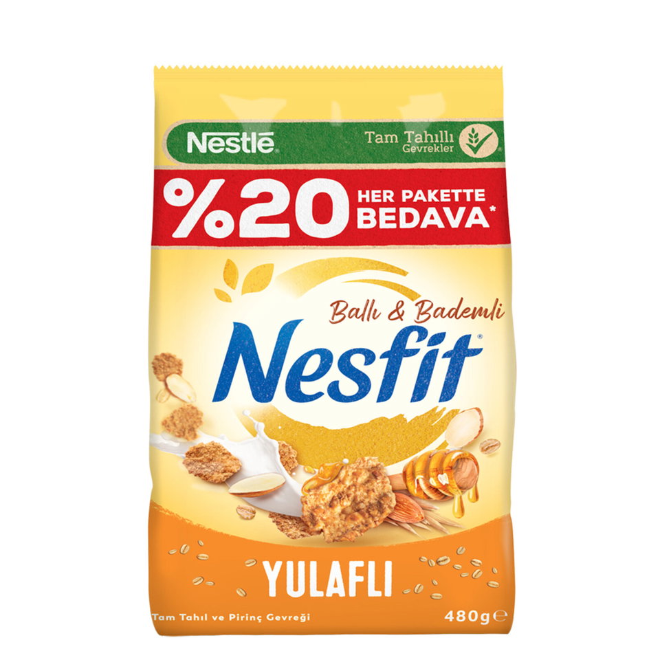 NESFİTBALLI BADEM 480 GR %20 BEDAVA