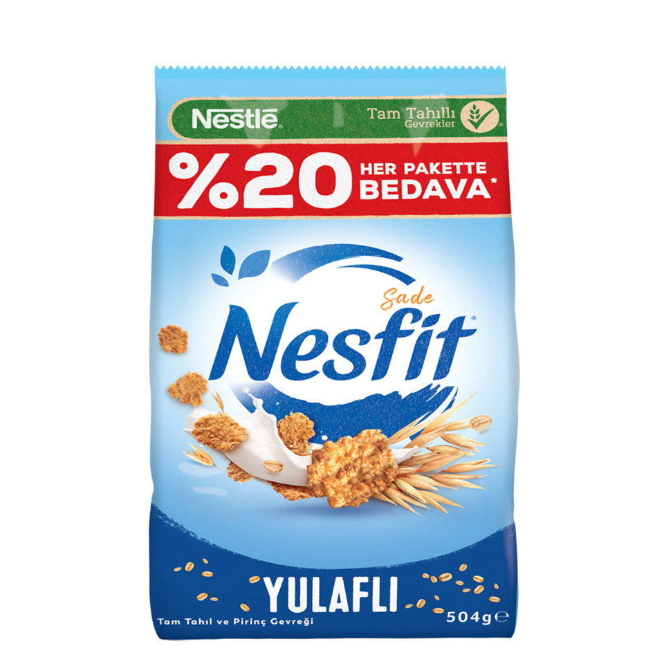NESFİT SADE 504 GR %20 BEDAVA