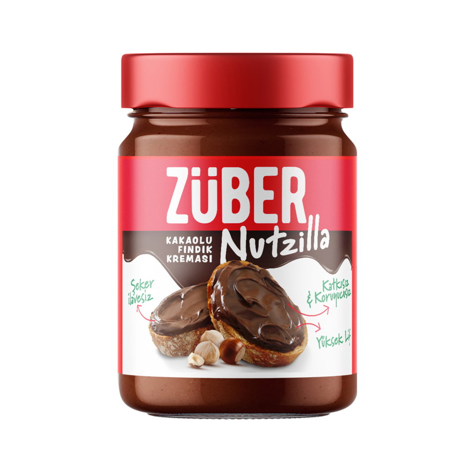 ZÜBER NUTZİLLA  FINDIK KREMASI 315 GR