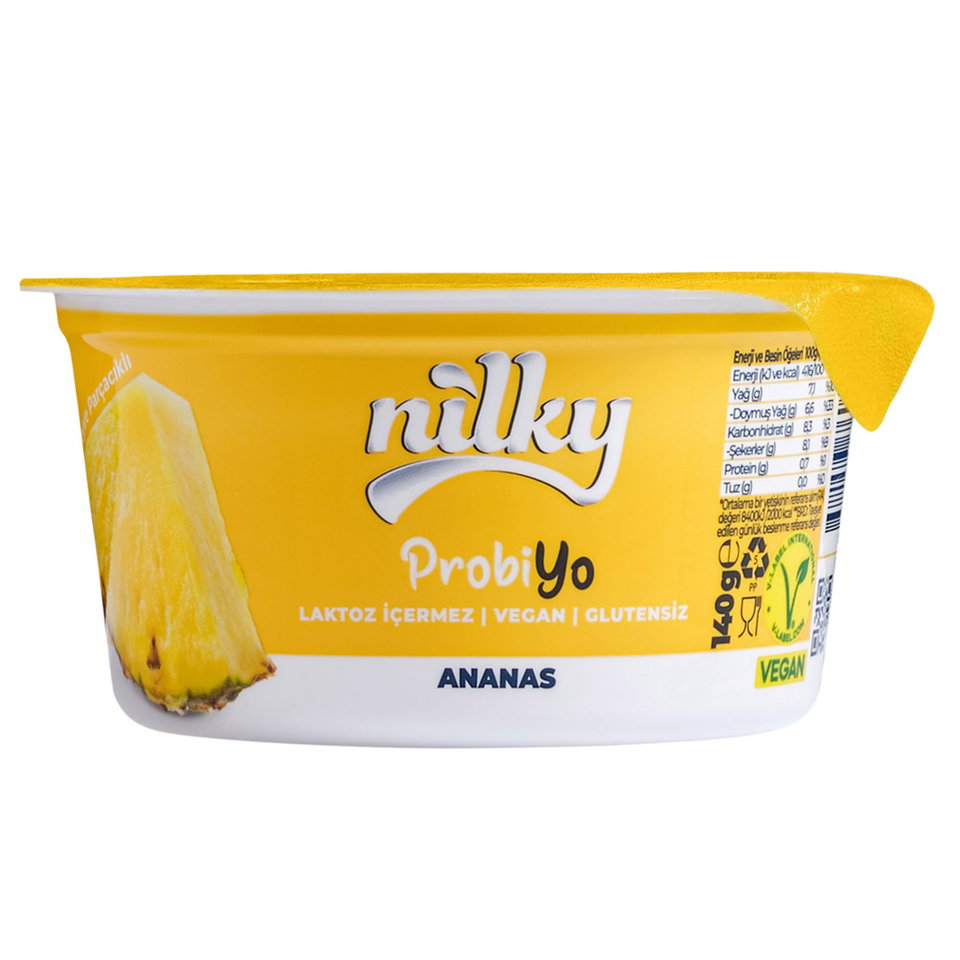 NİLKY PROBİYOTİK YOĞURT 140GR.ANANAS