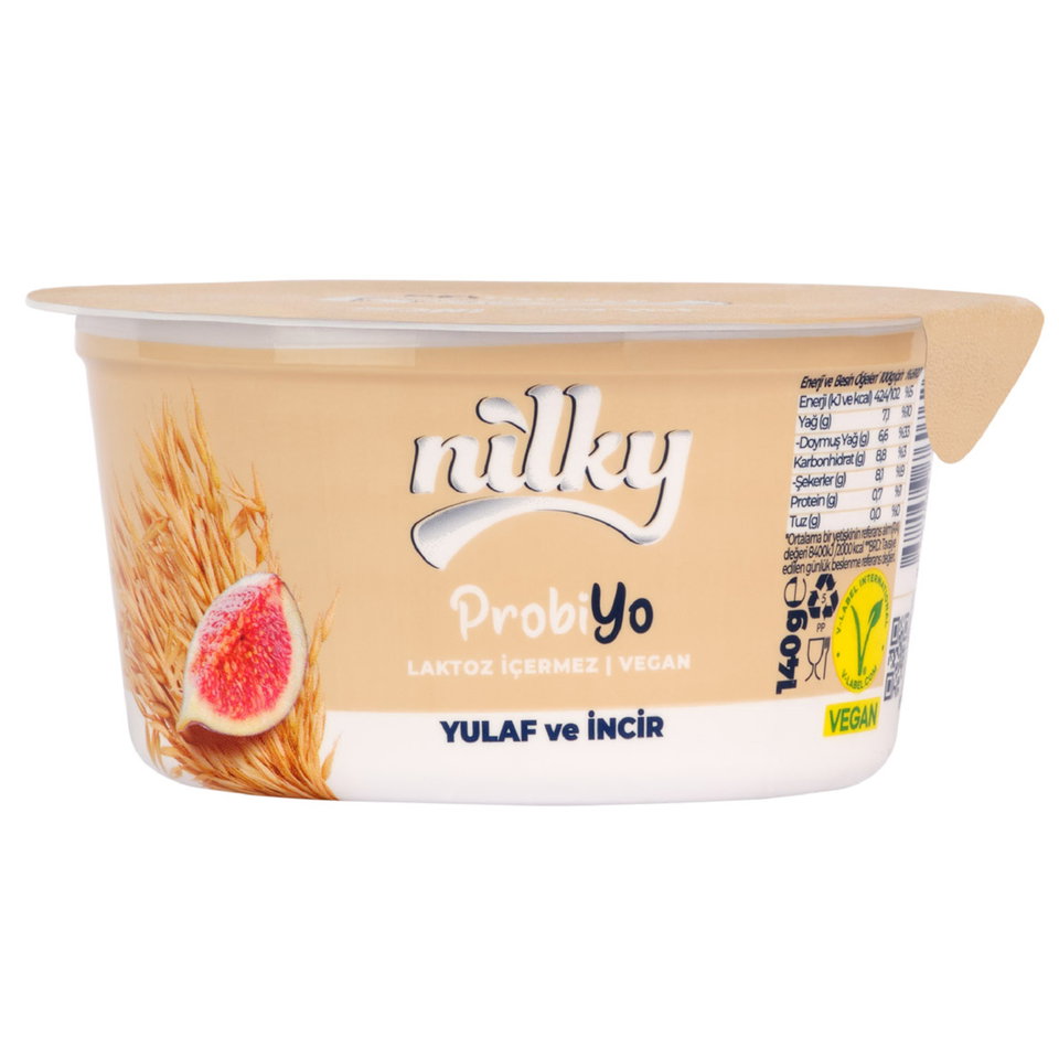 NİLKY PROBİYOTİK YOĞURT 140GR.YULAF İNCİR