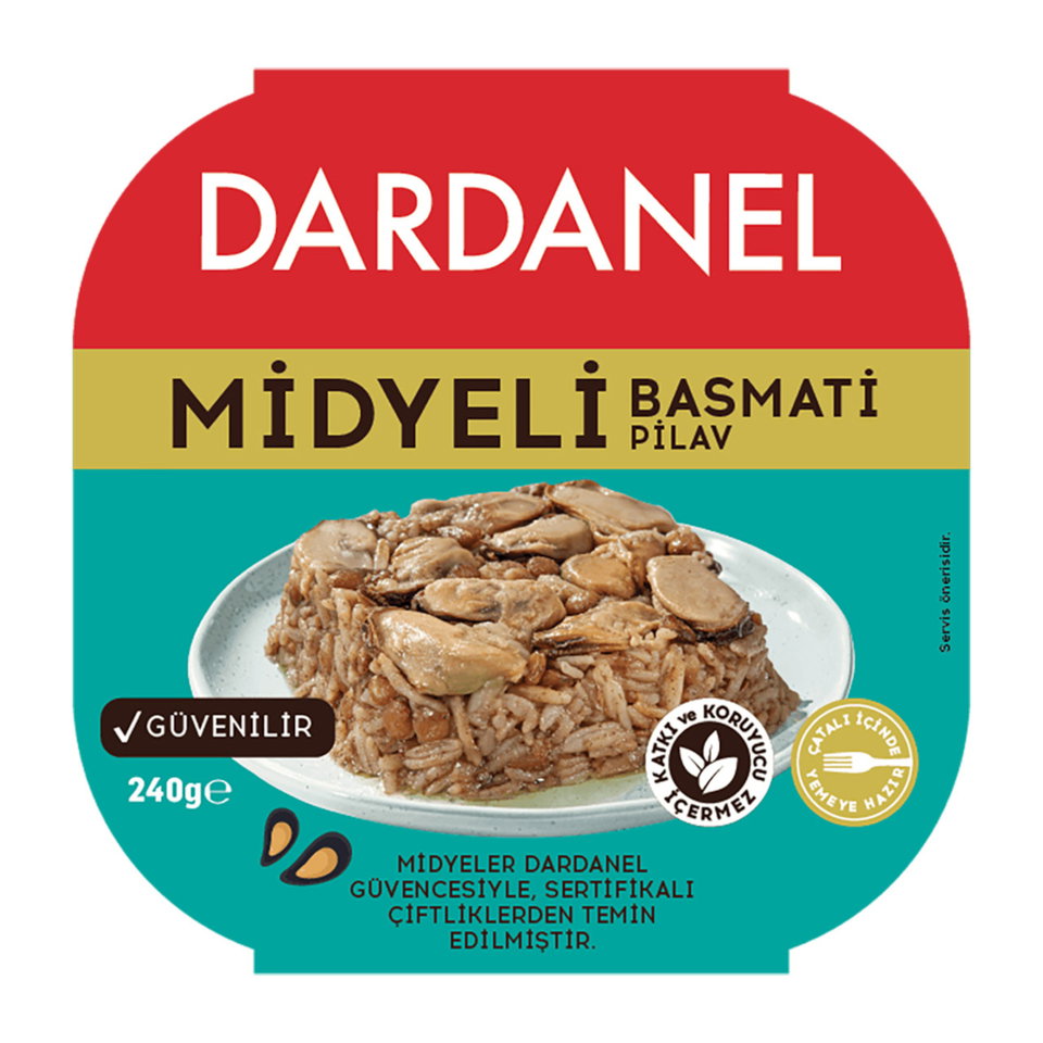 DARDANEL MİDYELİ BASMATI 240G