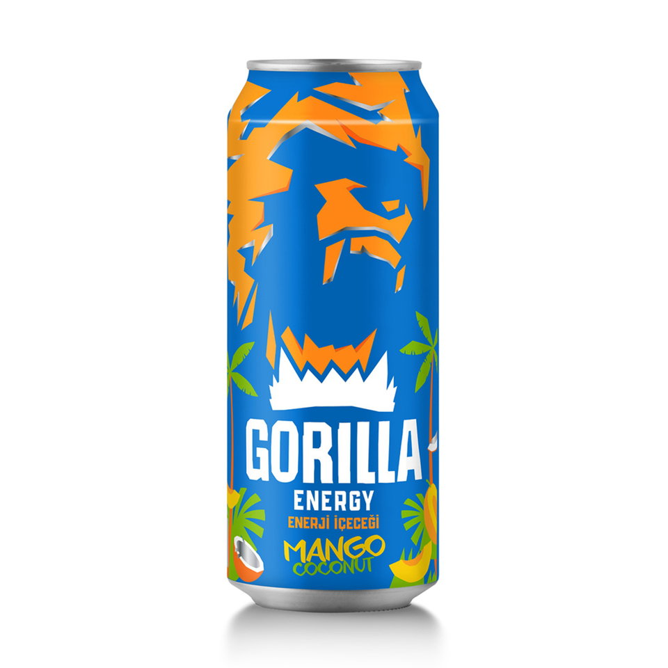 GORILLA ENERGY MANGO&COCONUT 500 ML