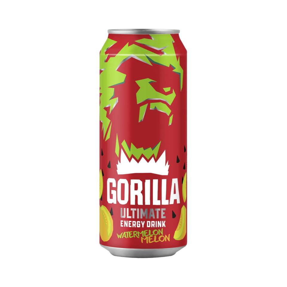 GORILLA ENERGY DRINK WATERMELON&MELON 500 ML