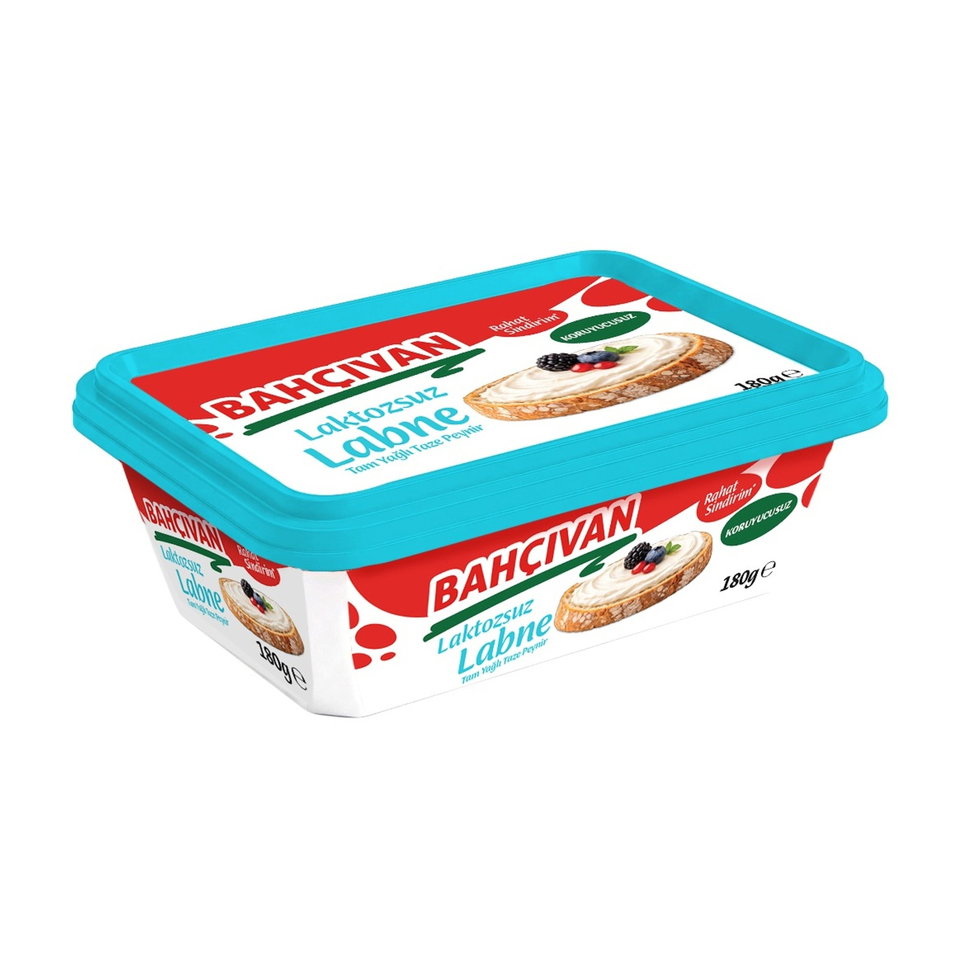 BAHÇIVAN LABNE PEYNİRİ 180GR LAKTOZSUZ