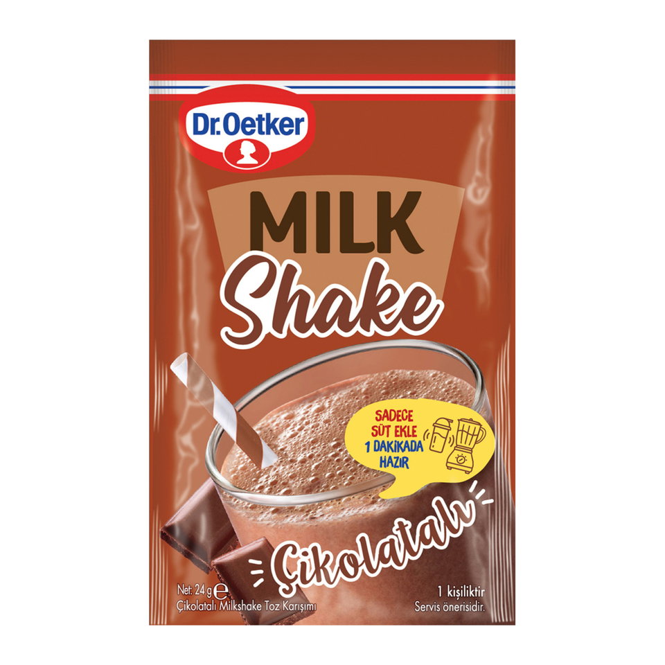 DR.OETKER MILKSHAKE ÇİKOLATALI 3X24GR
