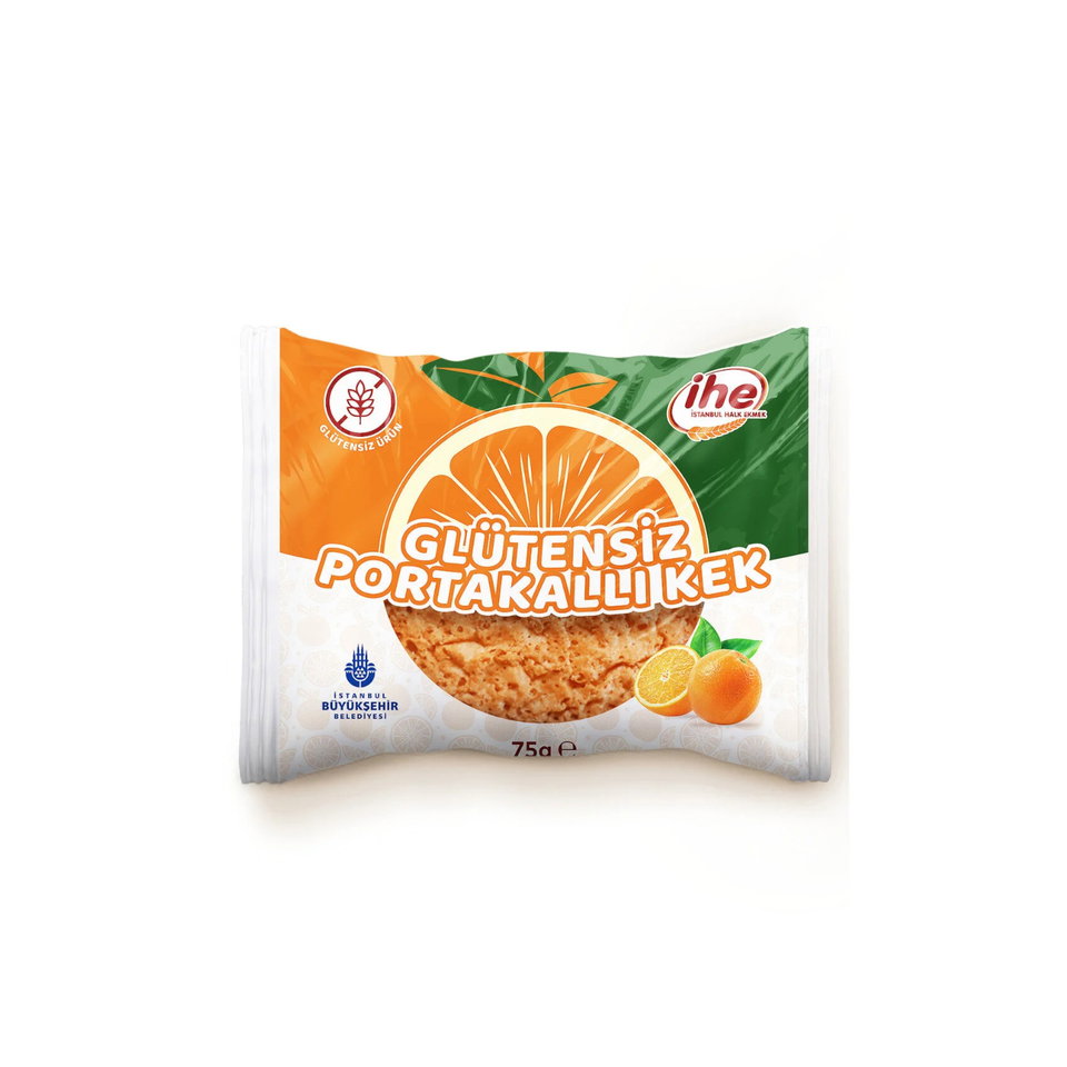İHE GLUTENSİZ PORTAKALI KEK 75 GR