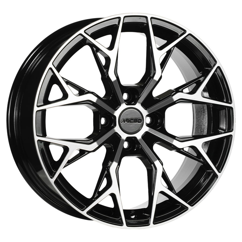 7.5*17" 4*108 ET25 65.1 BLACK