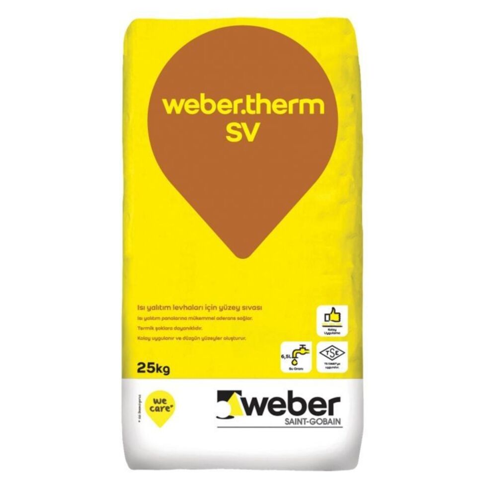 Weber Therm SV 25 kg Mantolama Sıvası