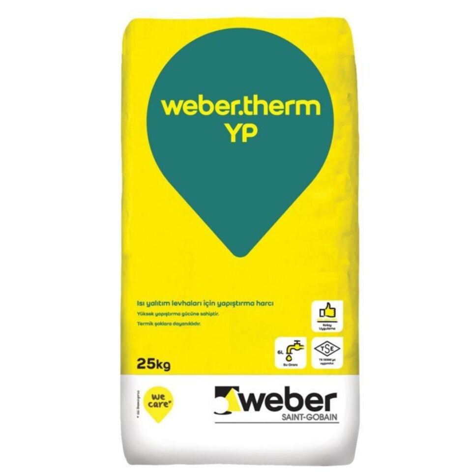 Weber Therm YP 25 kg Mantolama Yapıştırıcı