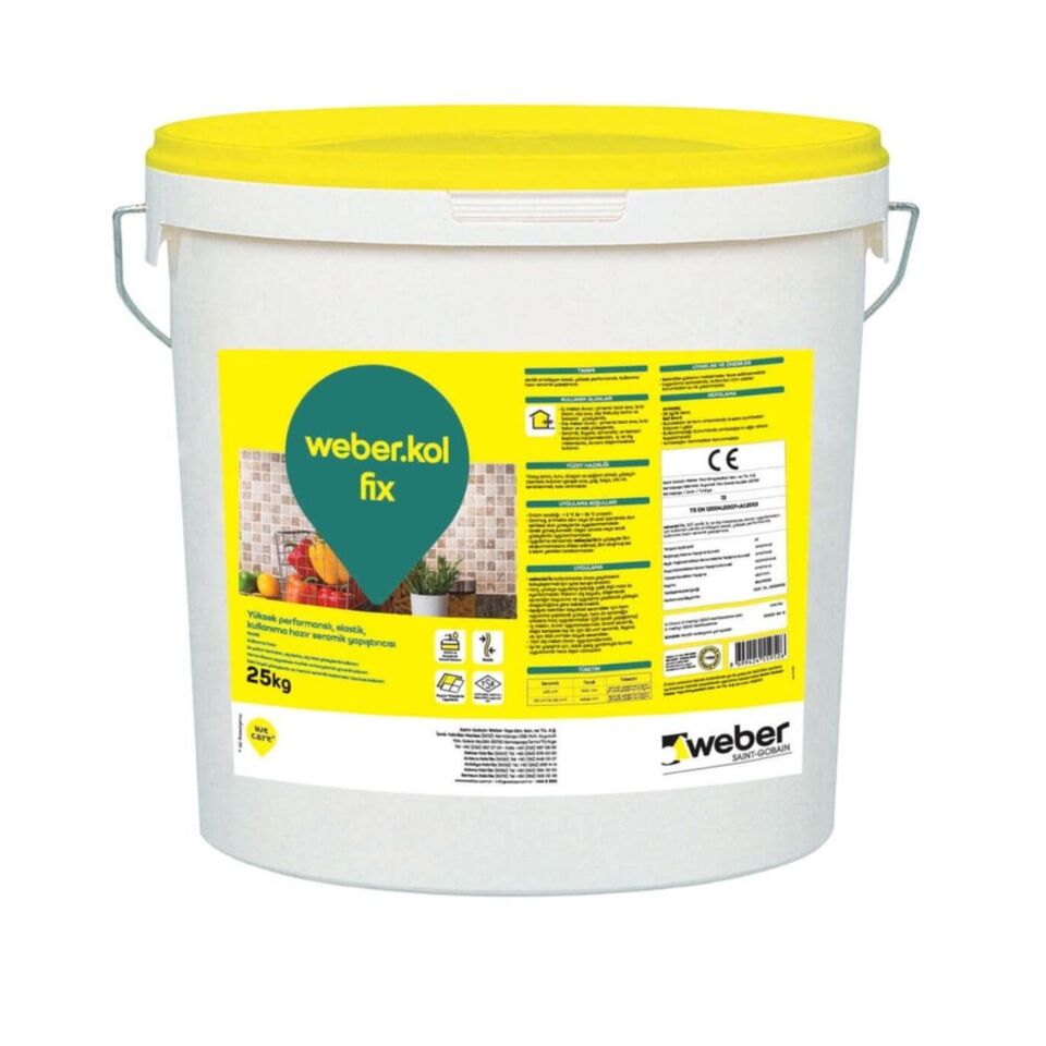 Weber Kol Fix Seramik Yapıştırıcı 25 kg (D2 T)