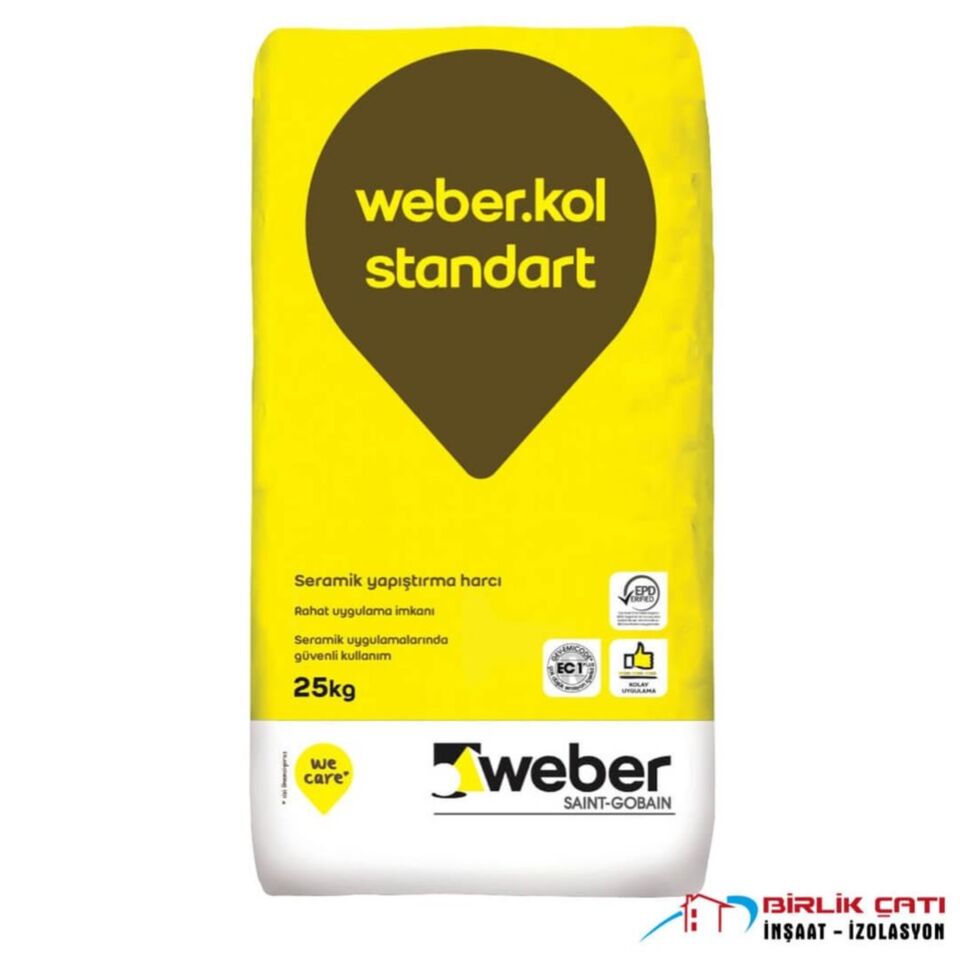 Weber Kol Standart Fayans Yapıştırıcı 25 kg