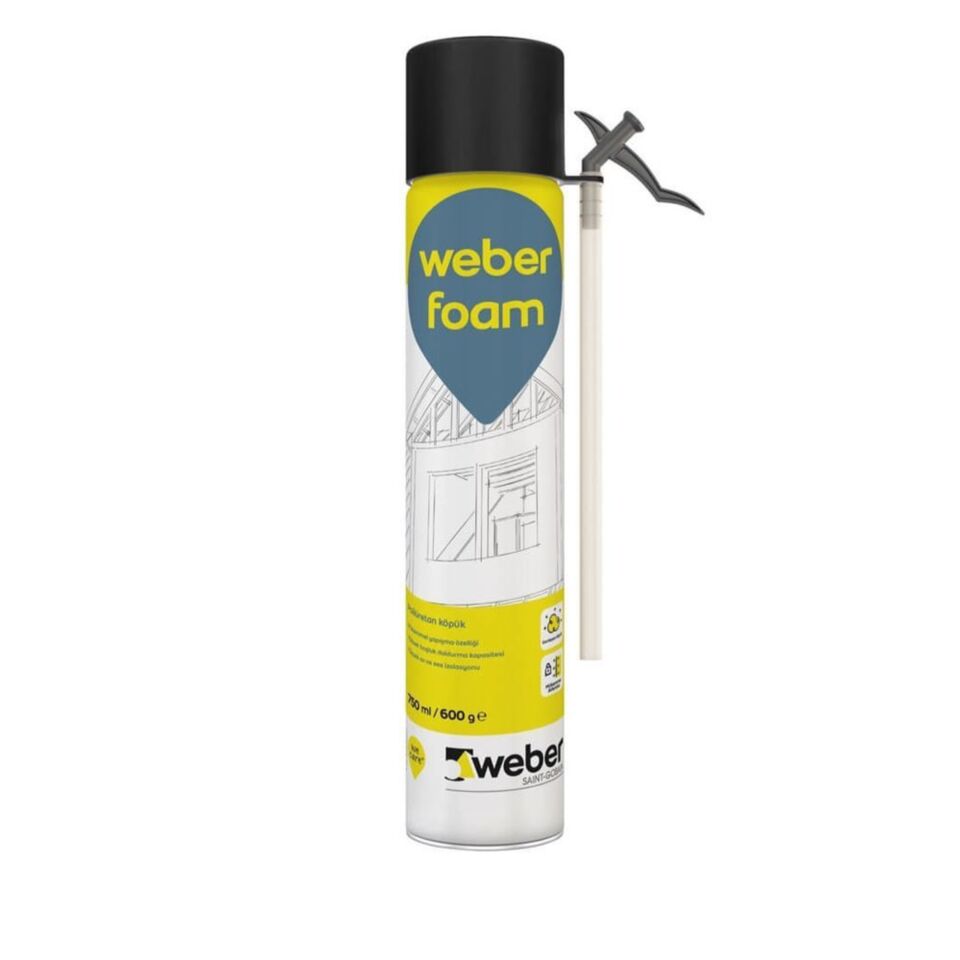 Weber Foam Poliüretan Köpük 750 ml/600 gr