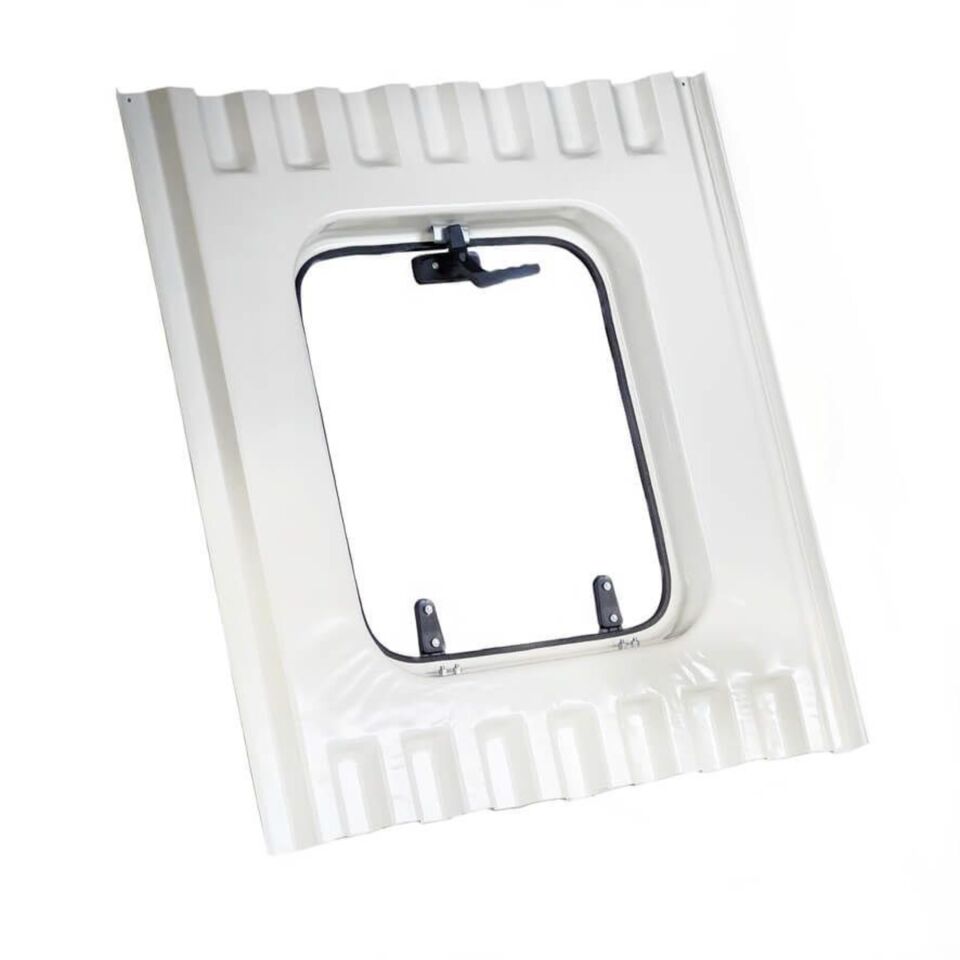 Çatı Çıkış Kapağı Tekkat Panel Beyaz Camlı