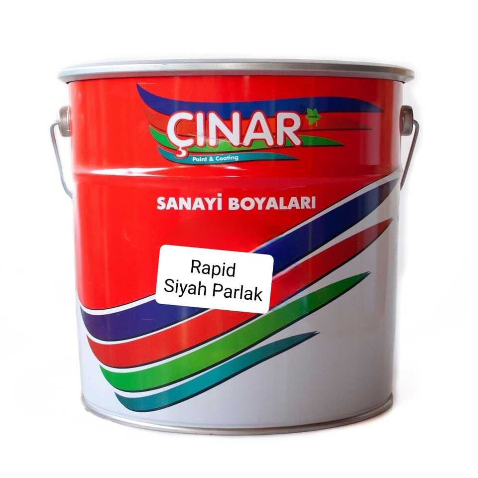 Çınar Siyah Parlak Boya 2,5 kg