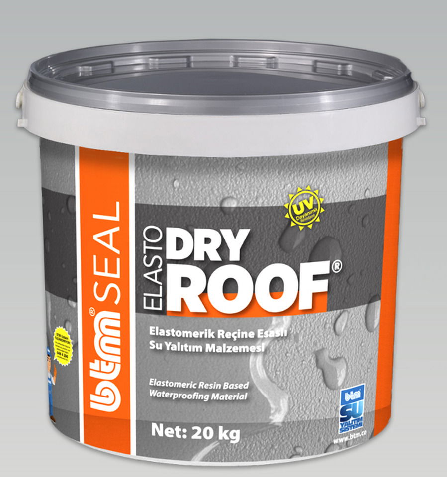 BTM Elasto Dry Roof Kırmızı 20 kg Su Yalıtımı 
