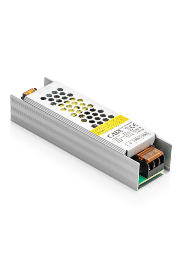 Led Trafosu 30a 12v 350w  Slim 29mt  (Fansız) (30ad)