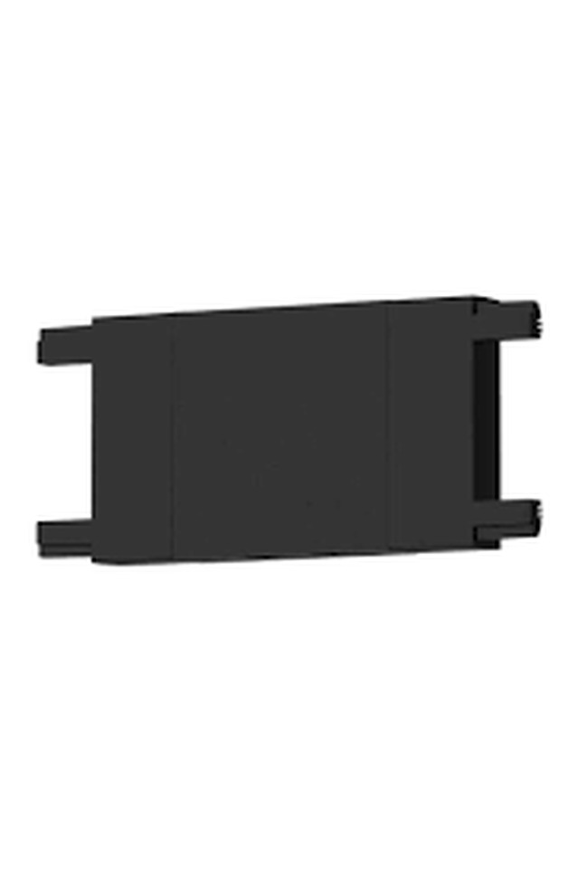 Ack Magnet Led Monofaze Ray Ek-Birleştirme Aparatı Siyah  Sıva Üstü ( Alüminyum Slim ) (...Ad)
