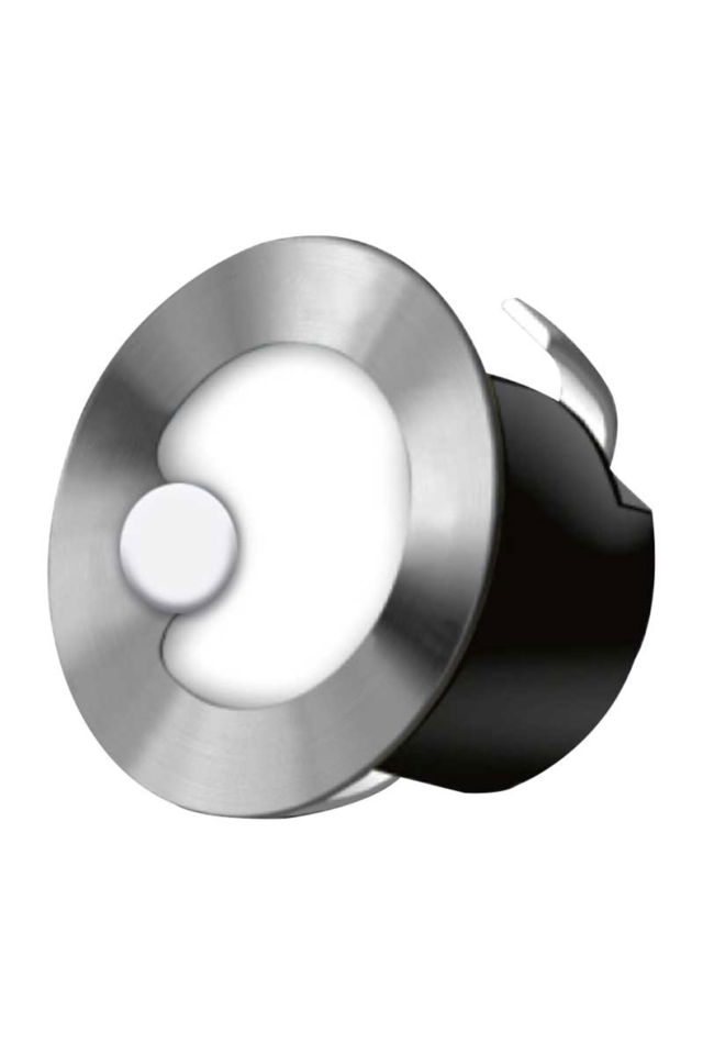 Merdiven-Koridor Duvar Armatür 1.5w 3000k 53mm (Geç.Kasa)yuvarlak Sensörlü (50ad)