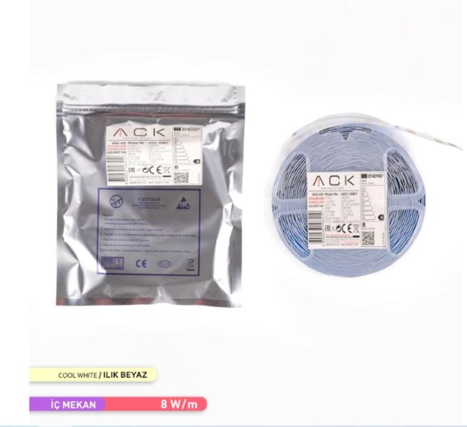 Şerit Led İç Mekan 4000k 40x40mm  (5mt/1000mt)