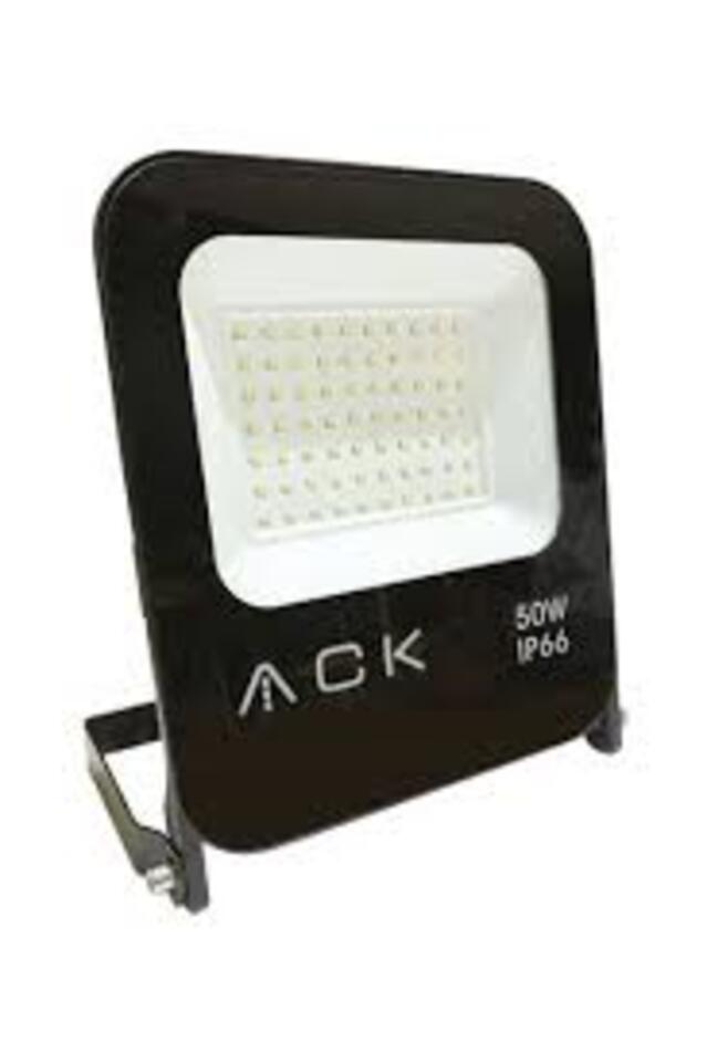 Ack Led Projektör 50w 3000k 5100lm Flood (10ad)