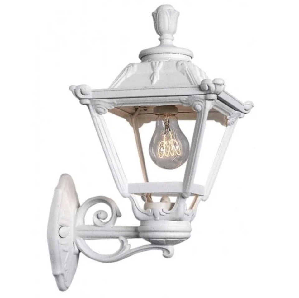 Bahçe Armatür Duvar Apliği  E27 Ip55 480x300mm ( Beyaz/Şeffaf ) ( Bısso-Cefa ) (1ad/12kl)