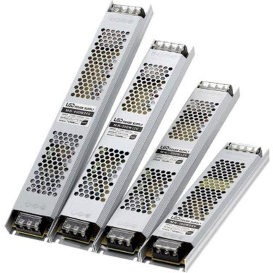 Adal Led Trafosu 5a 12v 60w Ultra Süper Slim 5mt (Fansız) (200ad)
