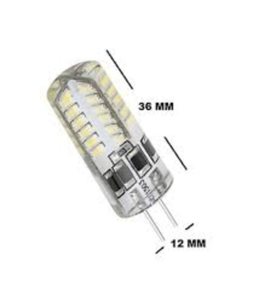 Cata Kapsül Led Ampul 12v 6w 3000k 305lm G4 Duy (Geniş Açı-İğne Ayak) (1000ad)xx