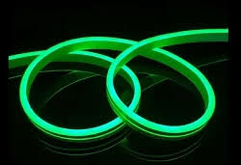 Cata Neon Led Yeşil 12v 1100lm IP65 120Led/1Metre  (50mt)