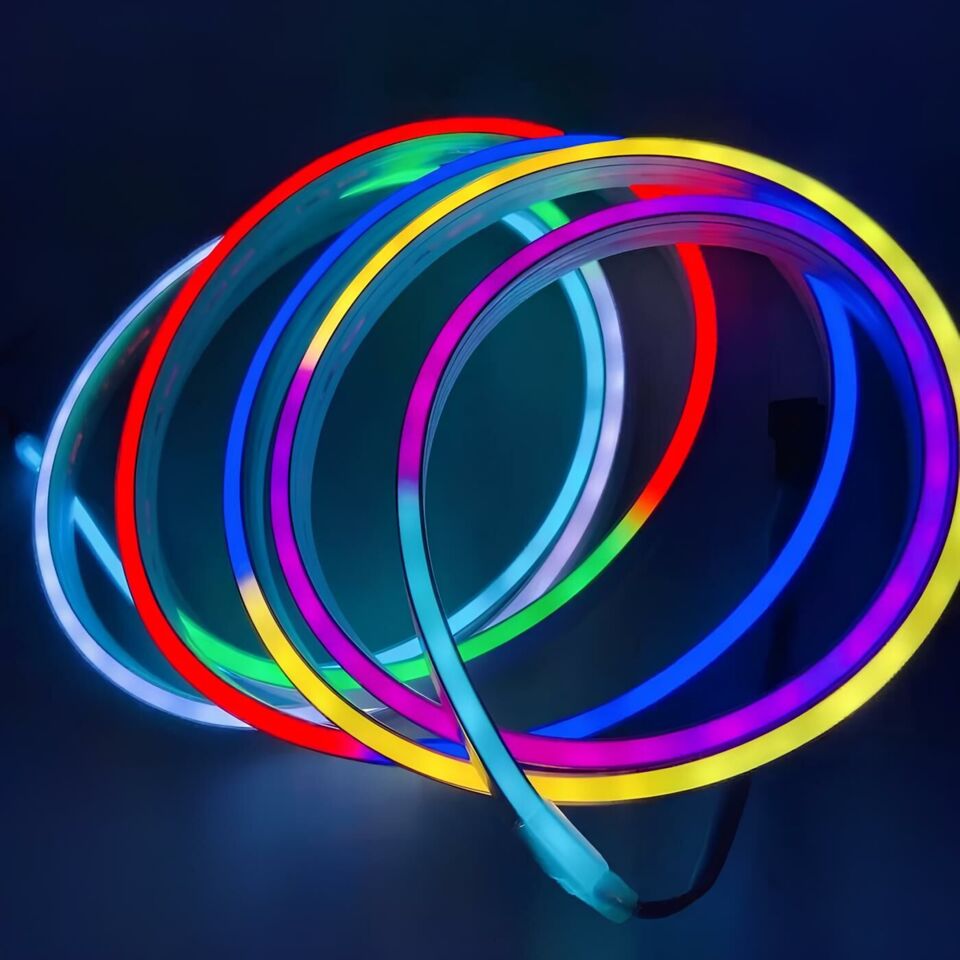 Neon Led RGB 12v 500lm/1mt 0.5x1.2mm 5mt (150mt)