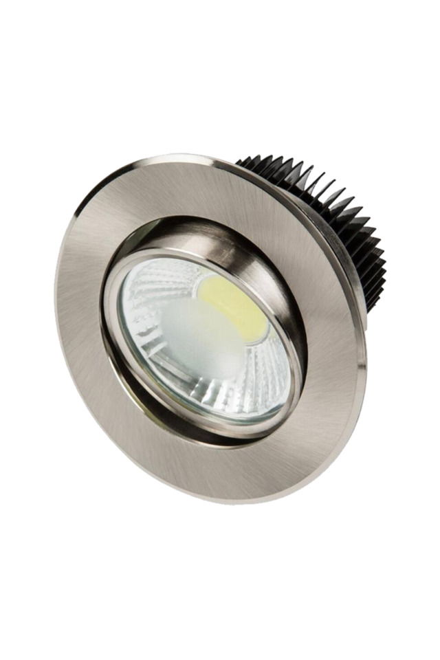 Cata Led Spot Armatür Krom  Kasa Cob 430lm 8w 6500k Q7mm (Akik Spot) (50ad)