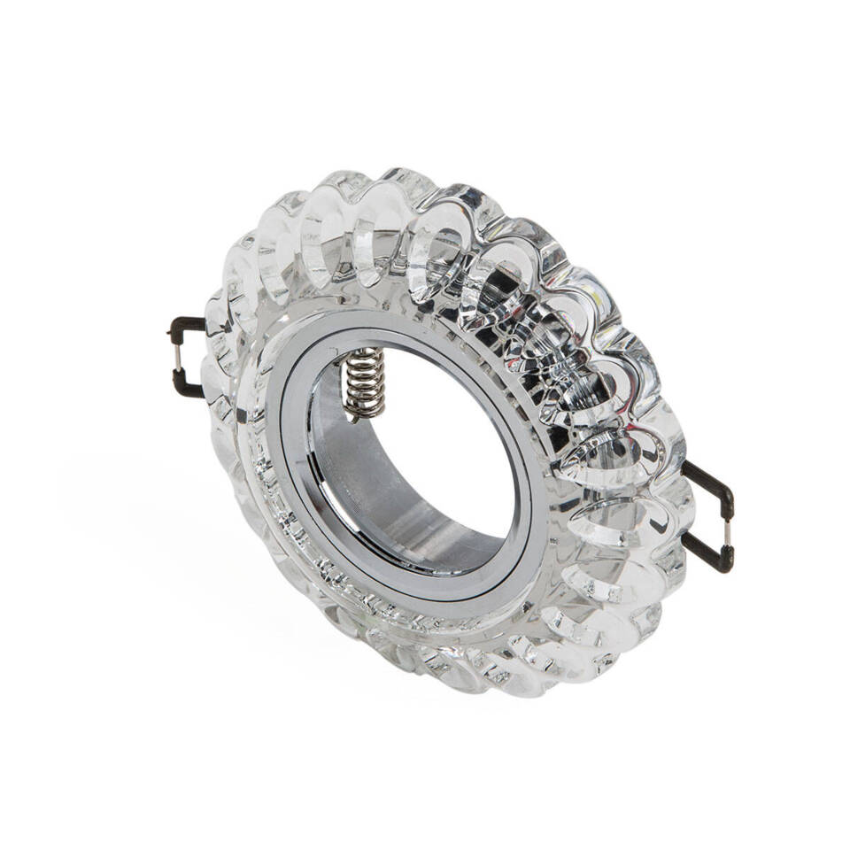 Cam Spot Armatür Gu10 Q6cm Led Çerçeveli 3000k ( Sümbül ) (50ad)