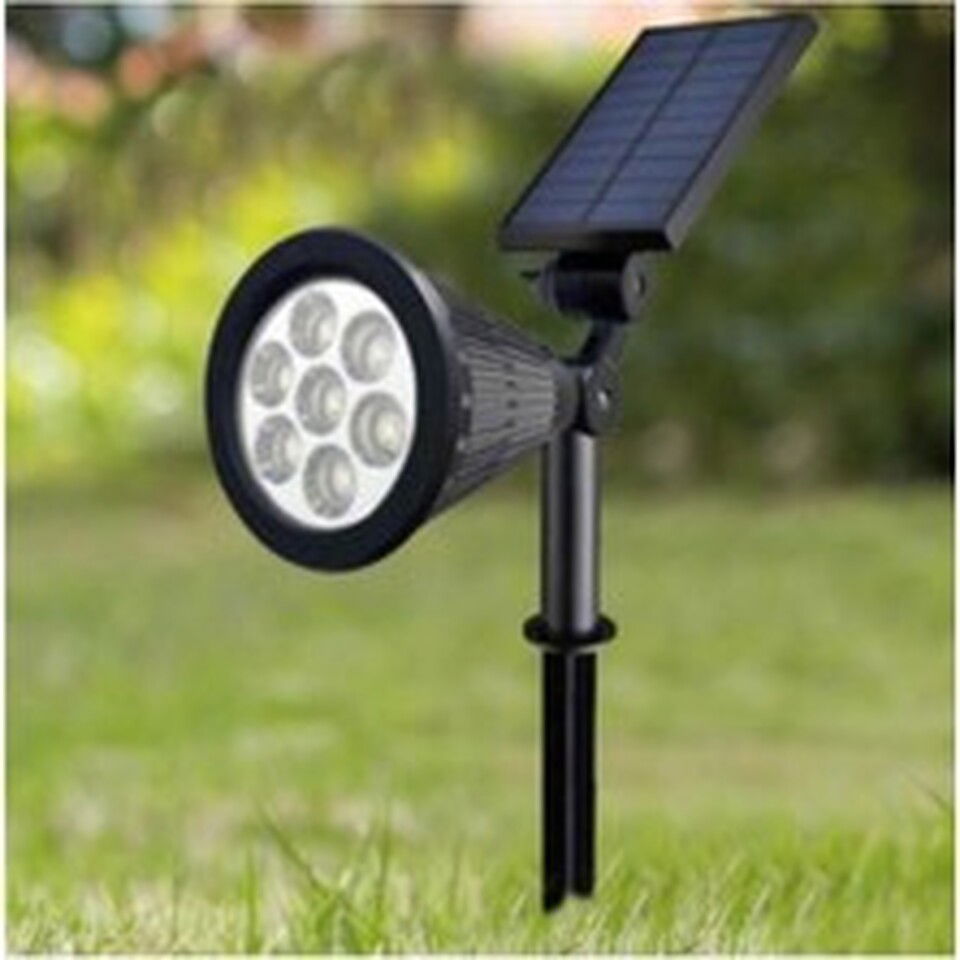 Cata Led Solar Bahçe Çim Armatür-Aplik Kazıklı  7w Amber 100lm Ip64 (40ad)