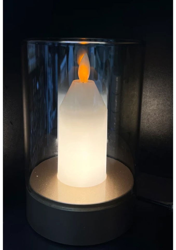 Cata Masa Lambası 3 Renk Şarjlı Dimmerli 25x11mm Mum Efektli (Tokyo) (30ad)