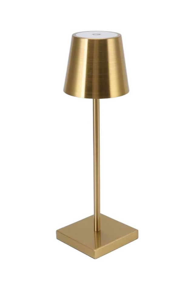 Masa Lambası 3 Renk Gold Şarjlı Dimmerli 37x8mm (İstanbul) (20ad)