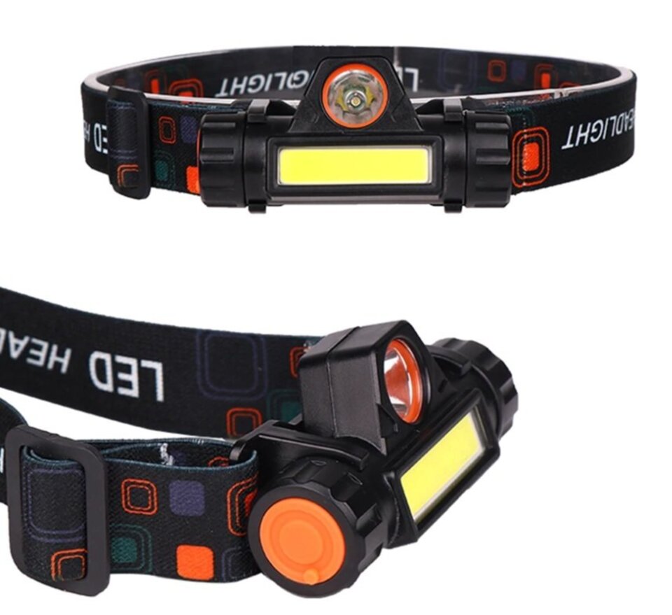 Cata Ledli Kafa Lambası 6500k Sarj Edilebilir 4 Saat ( Mir )  (100ad)