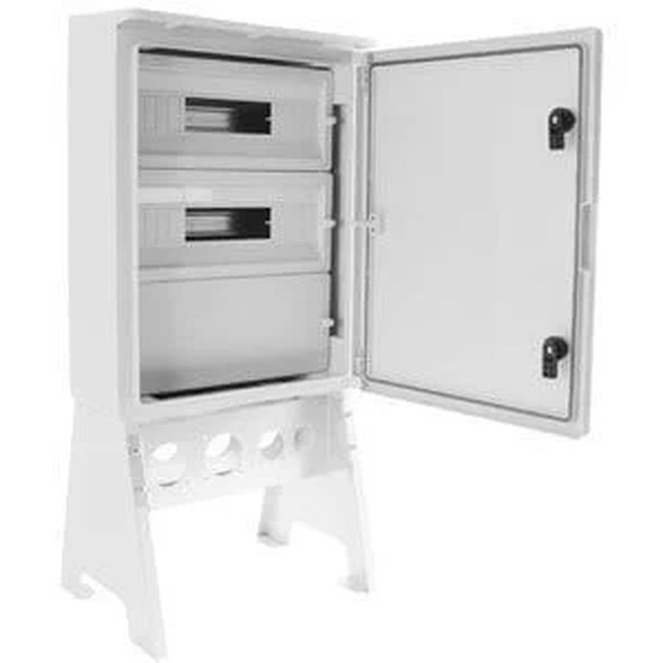 Çetinkaya Ayaklı Abs Şantiye Panosu Opal Kapak 500x700x250mm ( 8 Trf. Priz 8 Mnf 66Ad.Sigorta+Pako ) (1ad)