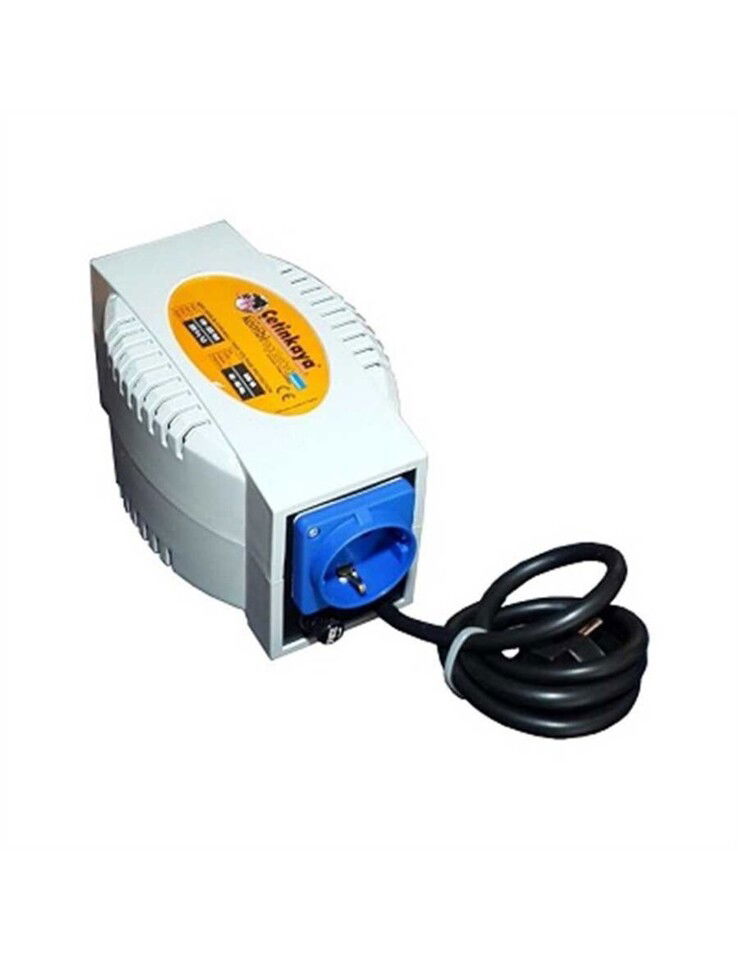 Çetinkaya Regülatör Kombi Tip Plastik (ABS) Gövdeli Hassas ( %3 Hassasiyet ) 1000vA Voltajı 130/290/220 (1ad) 