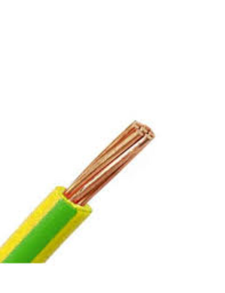 Nyaç Kablo 10mm  ( H07v-R ) Sarı Yeşil