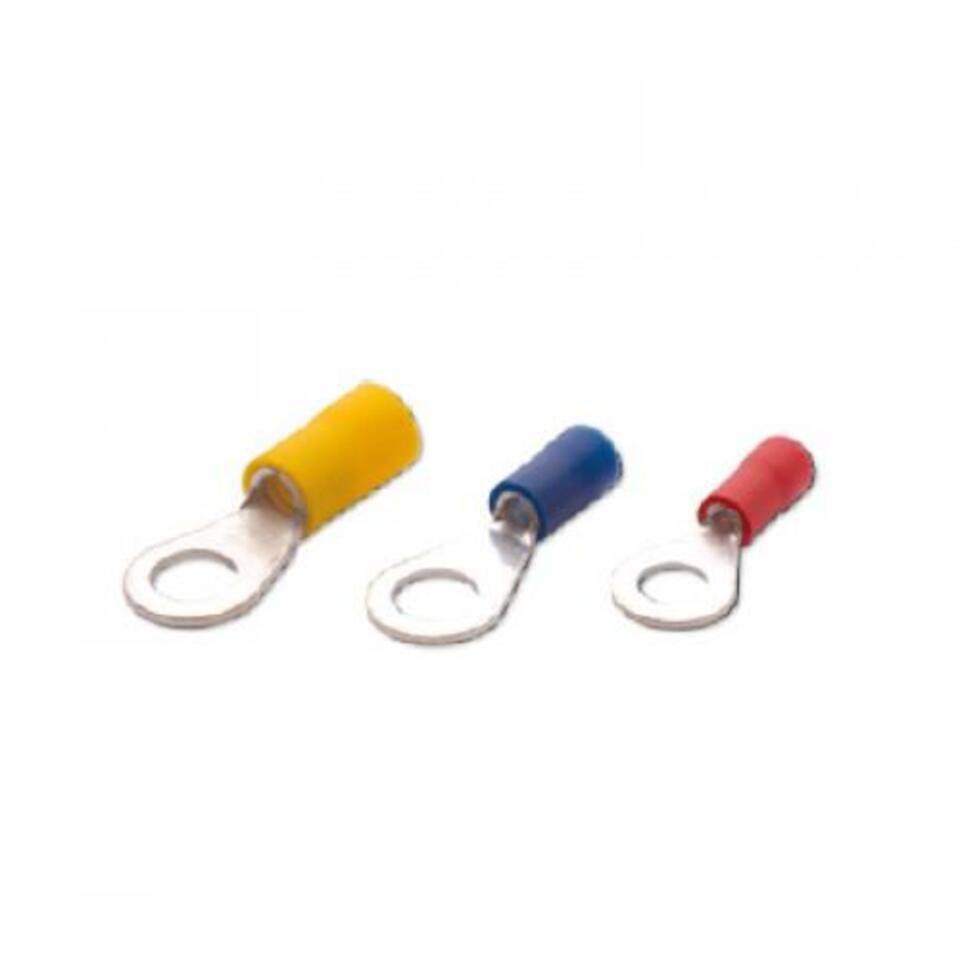 İzoleli Yuvarlak Faston Kablo Ucu Gyu-810 8-10mm. M8 (50ad)