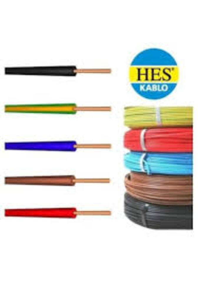 Hes Nya Kablo 2.5mm  ( H07v-U ) Siyah