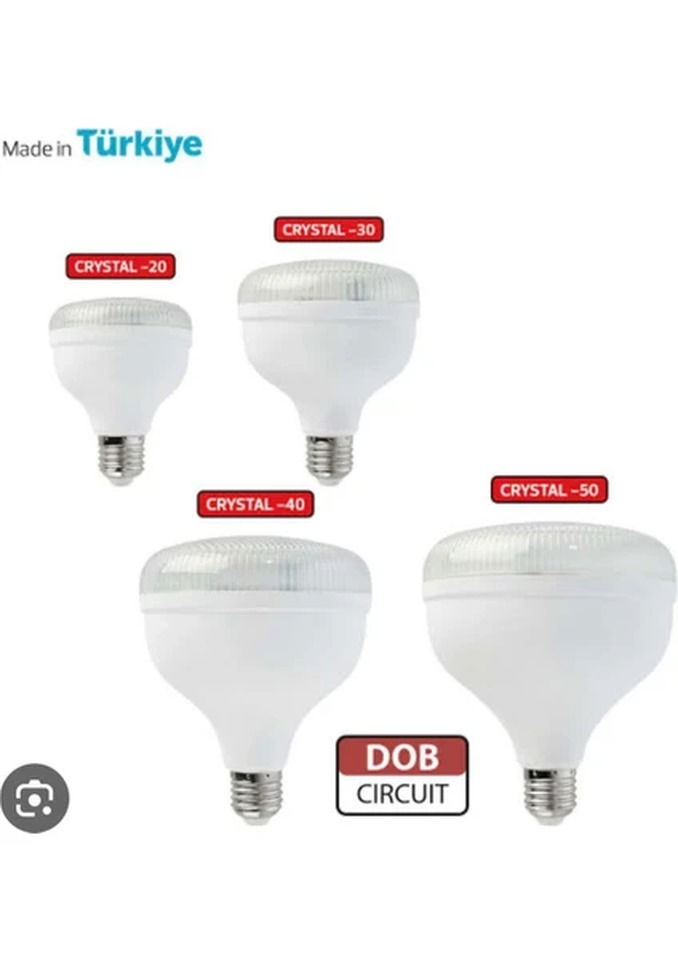 Led Torch Ampul 40w 6500K 4000lm E27 ( Crystal-40 ) 175-250V (40ad)