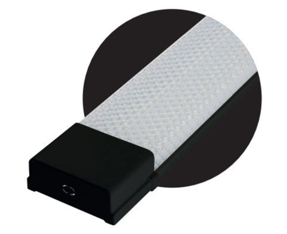 Led Bant Armatür 80w 6500k 8720lm 120cm ( Siyah Kasa Kristal )( Gama Serisi ) (20ad)