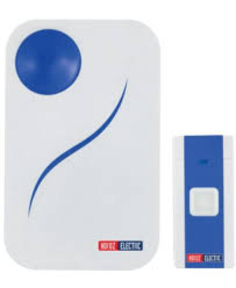 Uzaktan Kumandalı Pilli Zil 32 Melodili 3v Dc ( Mavi ) ( FUJI-D ) (60ad)