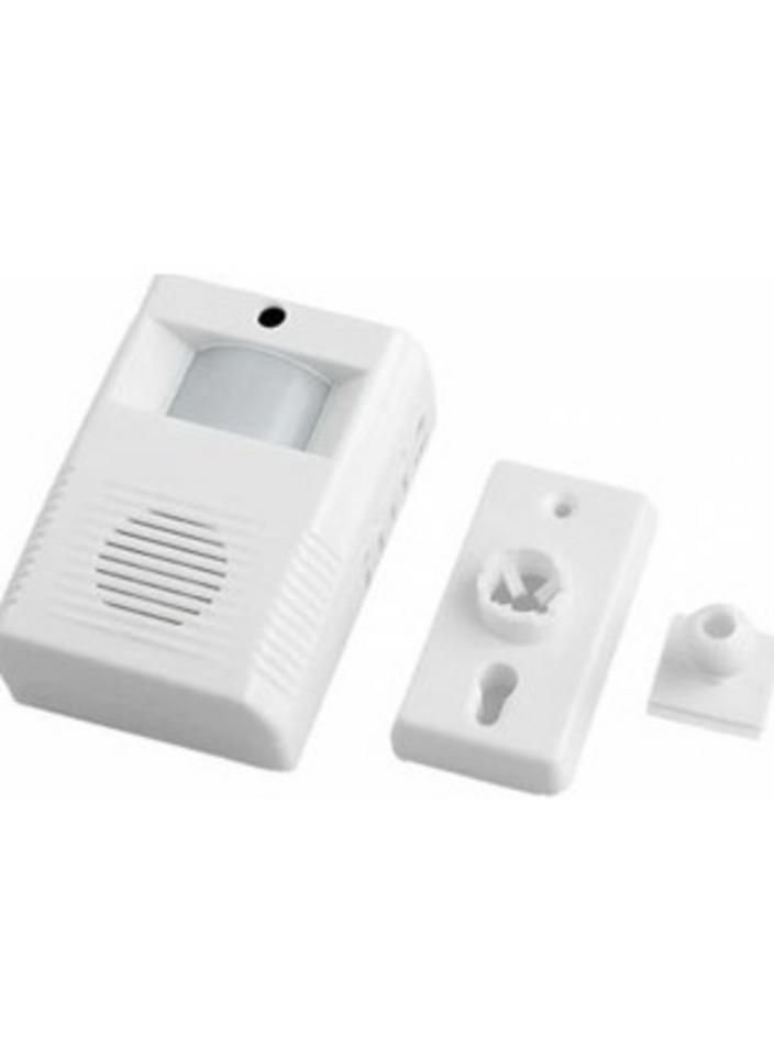 Sensörlü Kapı Pilli Zil Kablosuz 4.5v Dc ( Beyaz ) ( PLAY ) (60ad)