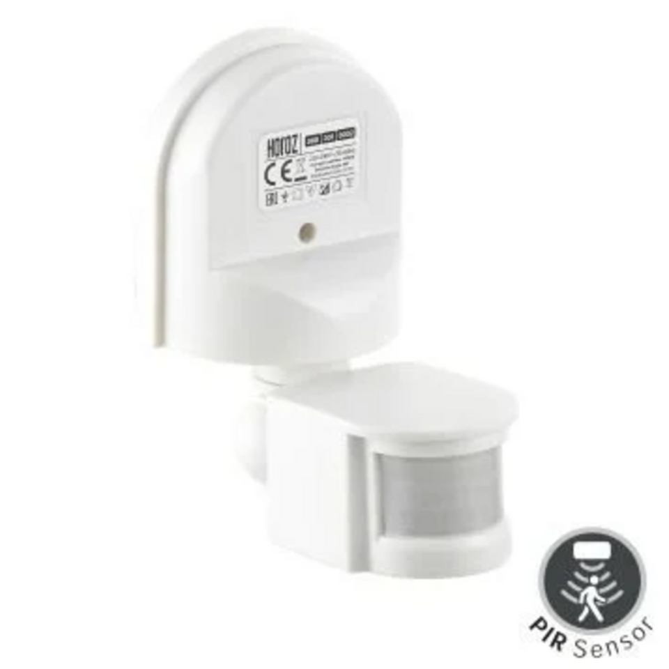 Hareket Sensörü Duvar Tipi Lüks 180'' Ip44 1000w ( Corona-Beyaz ) 220-240v(50ad)