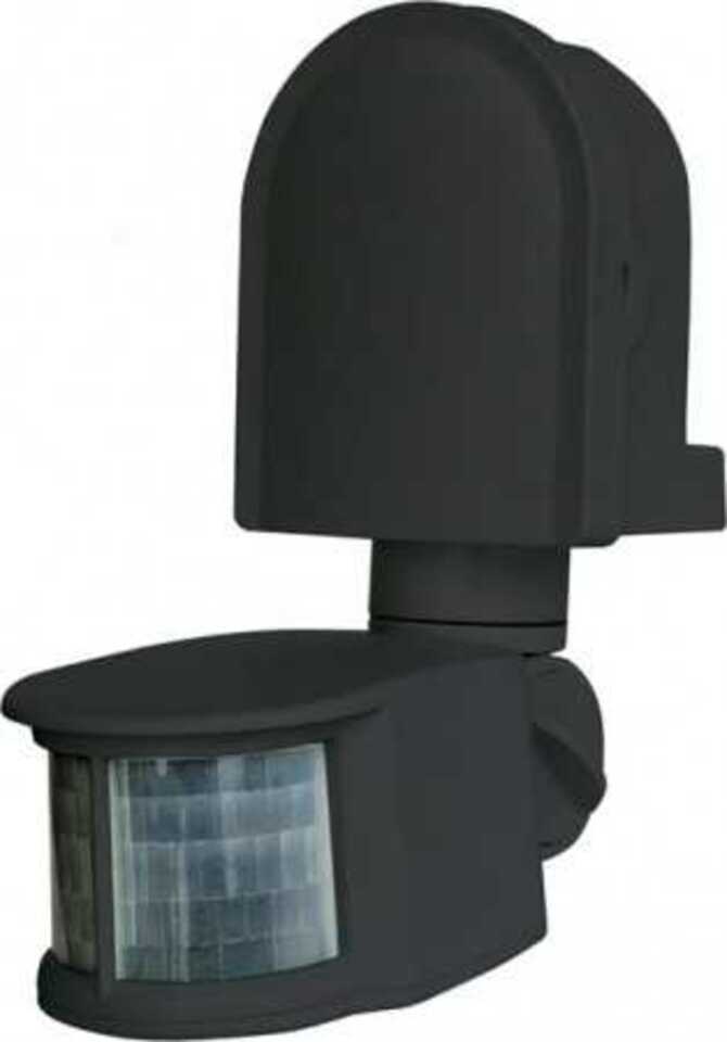 Hareket Sensörü Duvar Tipi Lüks 180'' Ip44 1000w ( Corona-Siyah ) 220-240v(50ad)