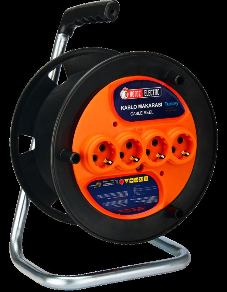 Horoz Kablo Makarası Plastik-Boş 25mt Kapasite ( Spın-1 Kablosuz ) (1ad/4kl)