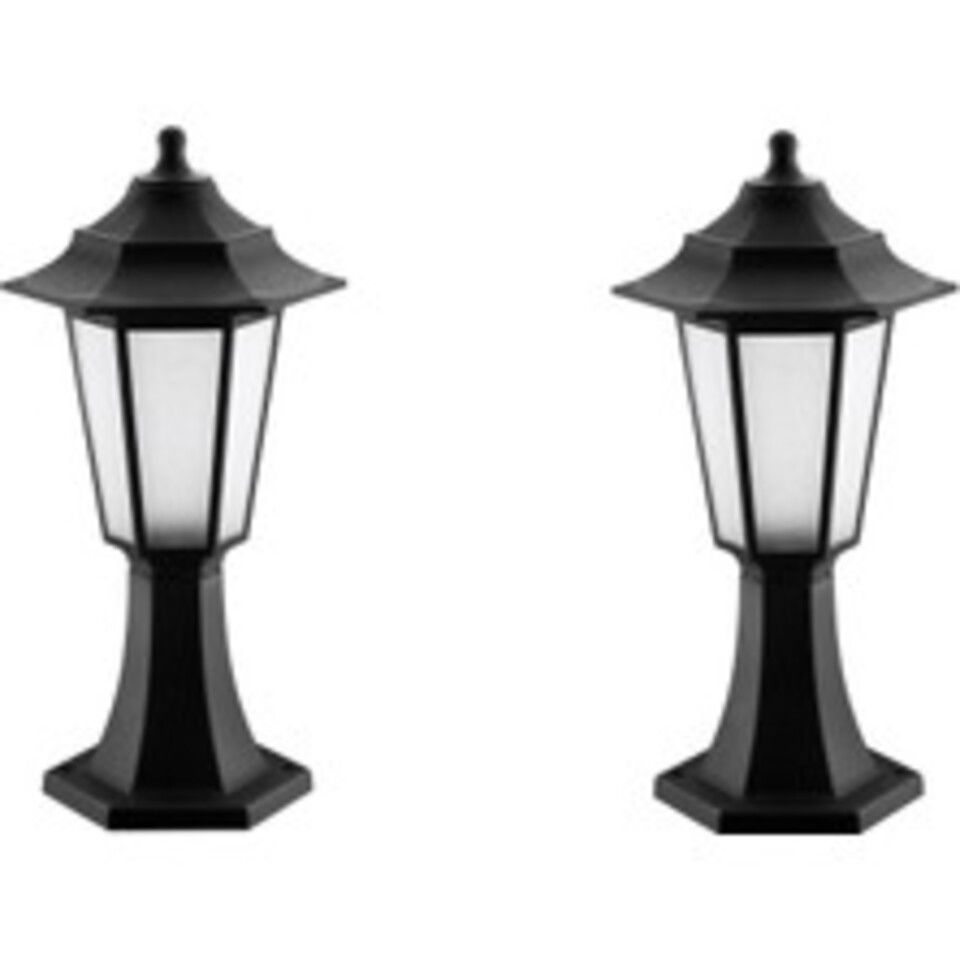 Bahçe Armatür Set Üstü Tip ( Flora-Begonya ) ( Siyah Kasa ) Ip44 E27 (12ad)